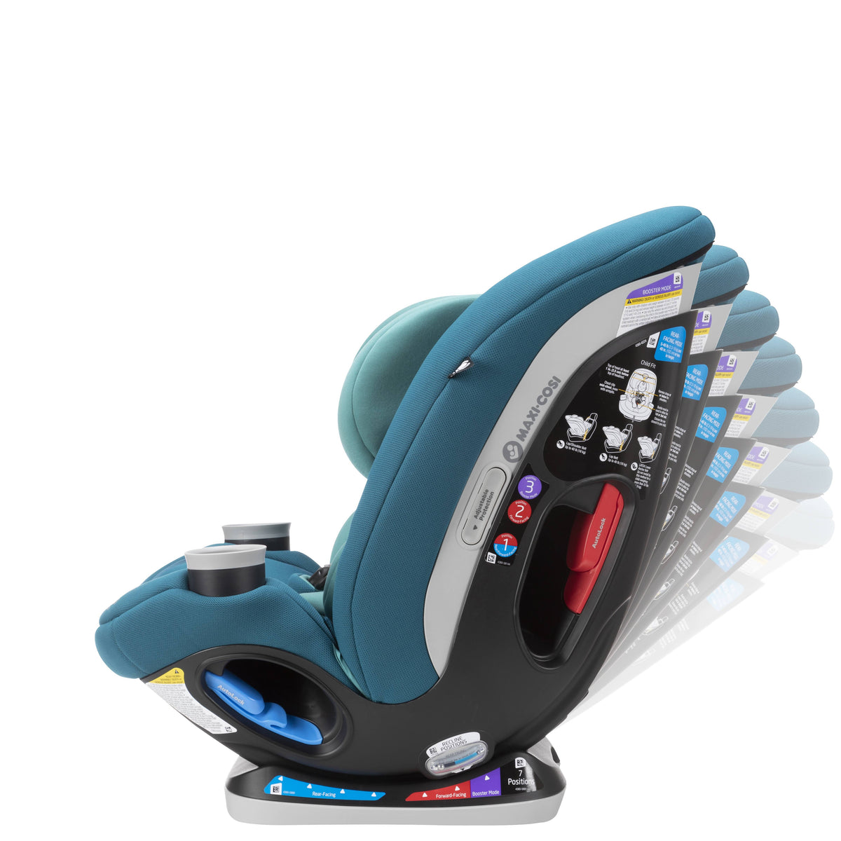 Emerald Tide All-in-One Convertible Car Seat M337