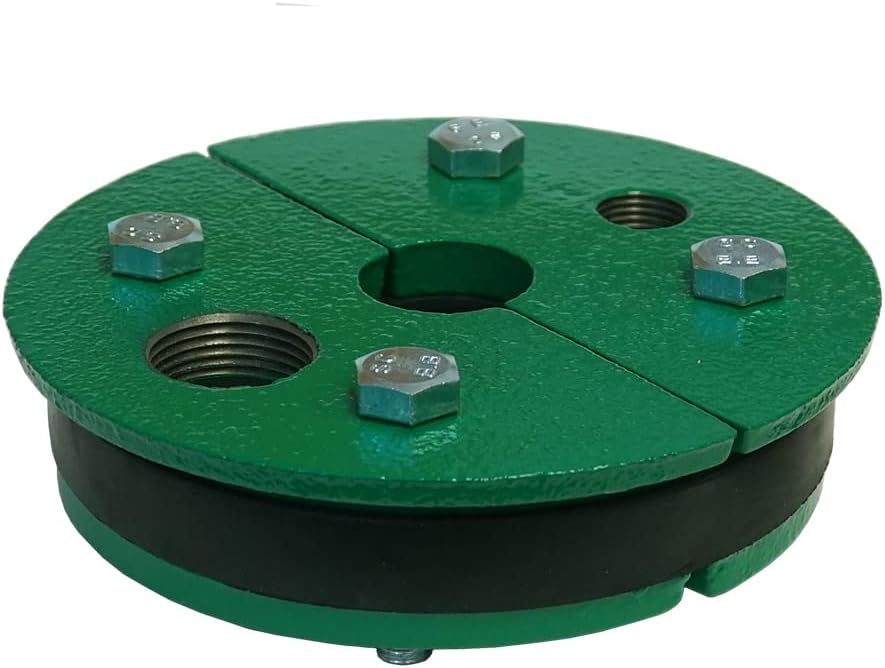 6 Cast Iron Well Seal with Split Top Plate I9146