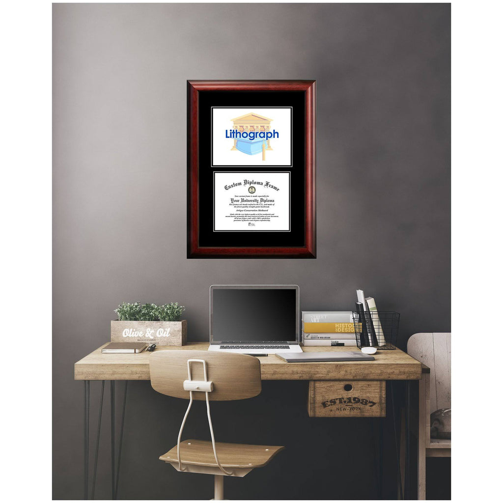 Satin Mahogany Diploma Frame Q525074