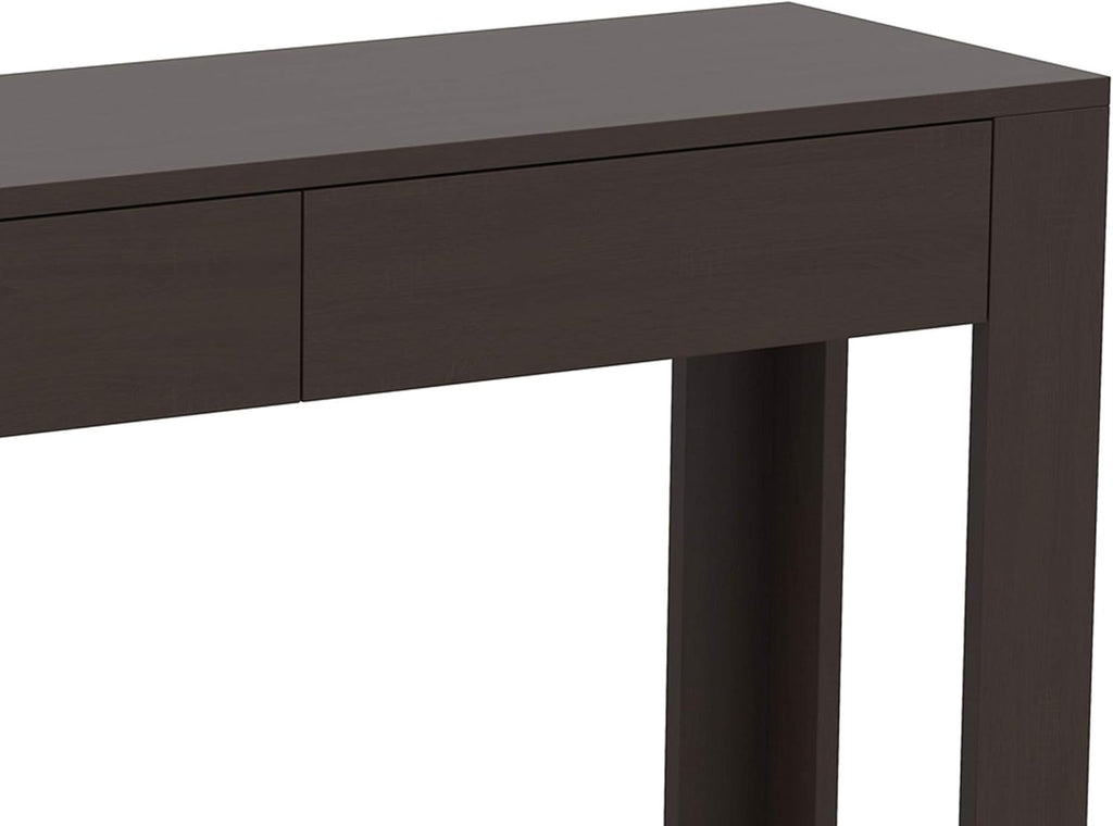 Brown 2 Drawers Console Table X530