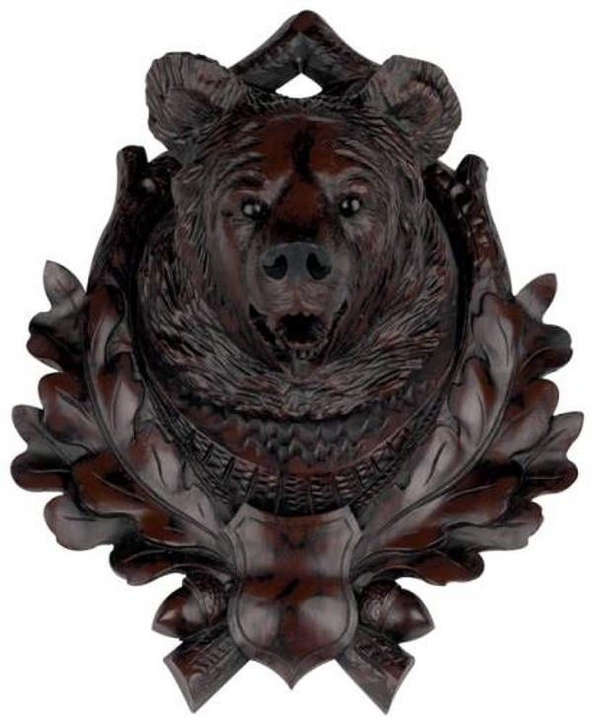 Rustic Bear Resin Hand-Painted Hand-Cast C224