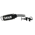 Silver/Black Bicep Leash M8987