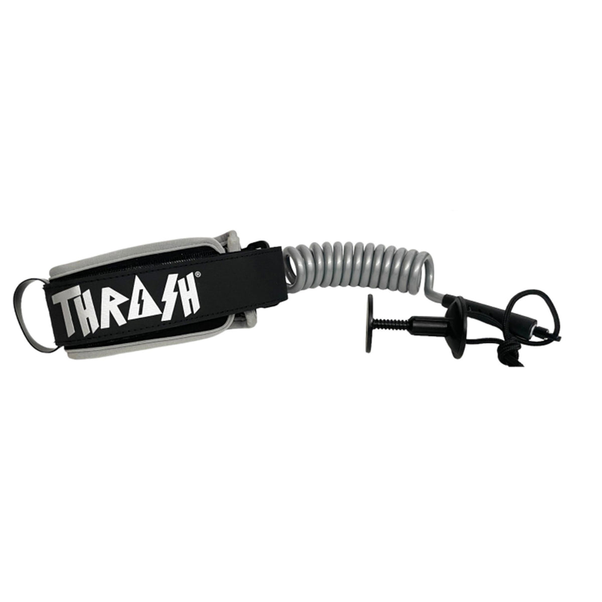 Silver/Black Bicep Leash M8987
