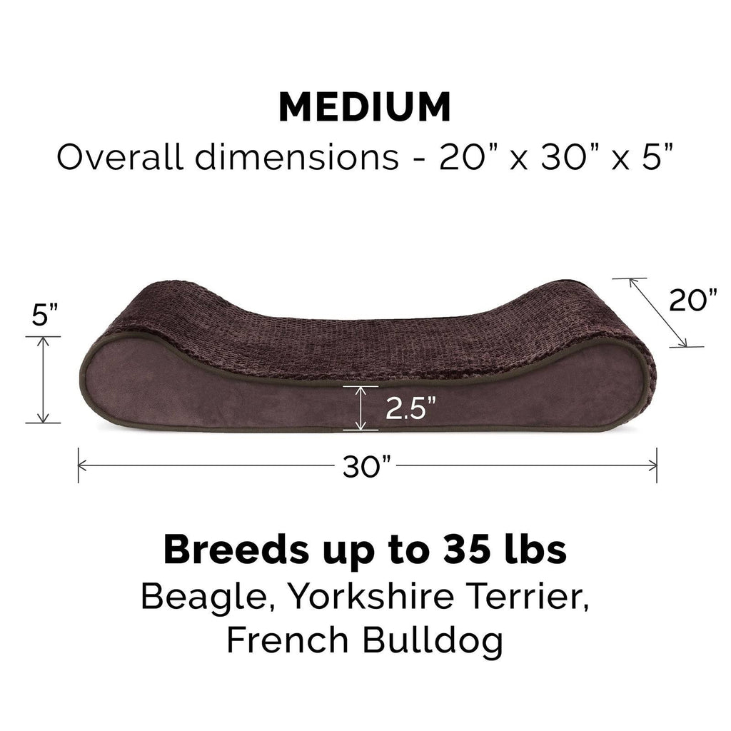 Jumbo Plus Memory Foam Velvet Dog Bed D987239
