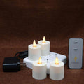 Ivory LED Tea Light Candle Set of 4 R2175