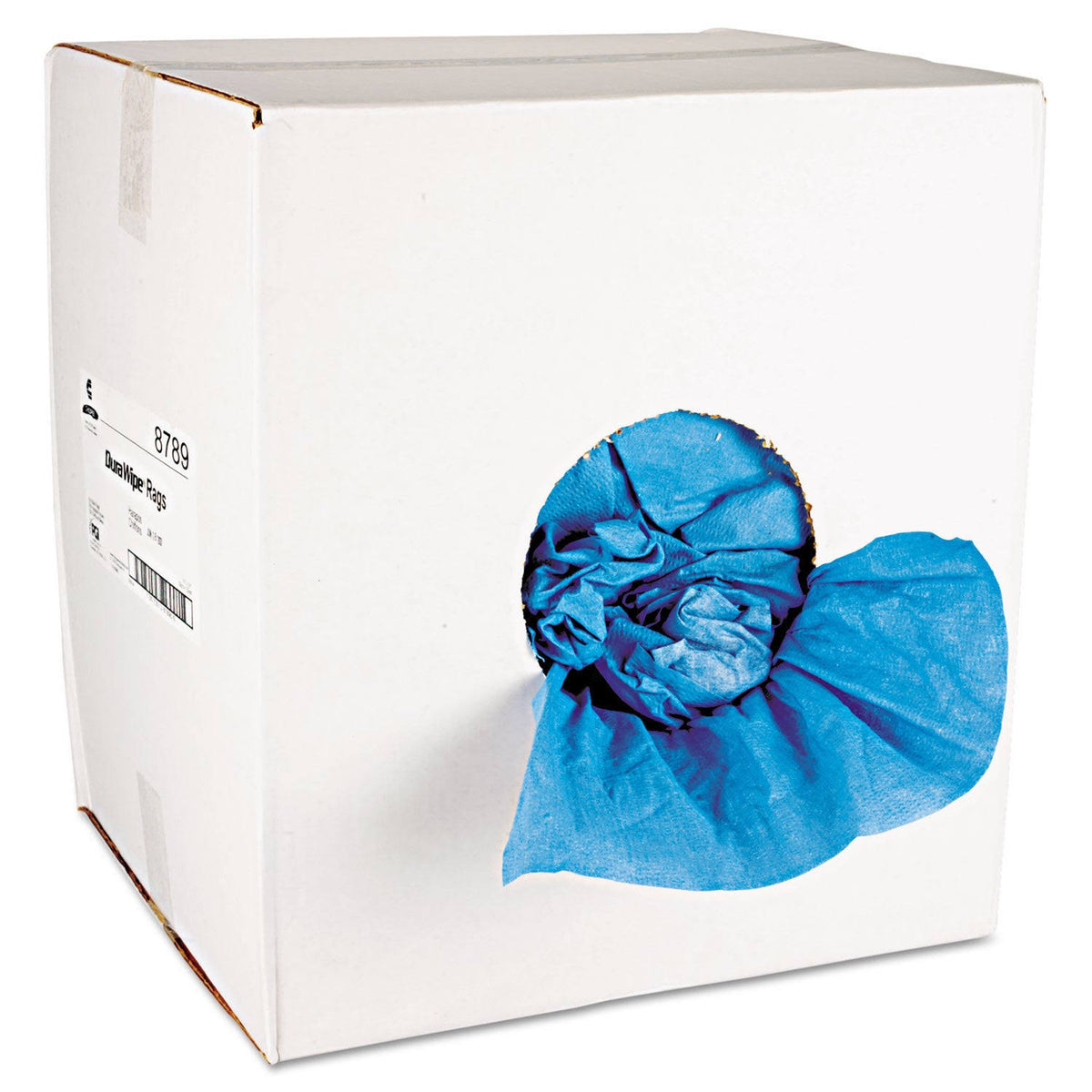 Blue 14 x 14 Wood-Pulp/Polyester Towels I89852