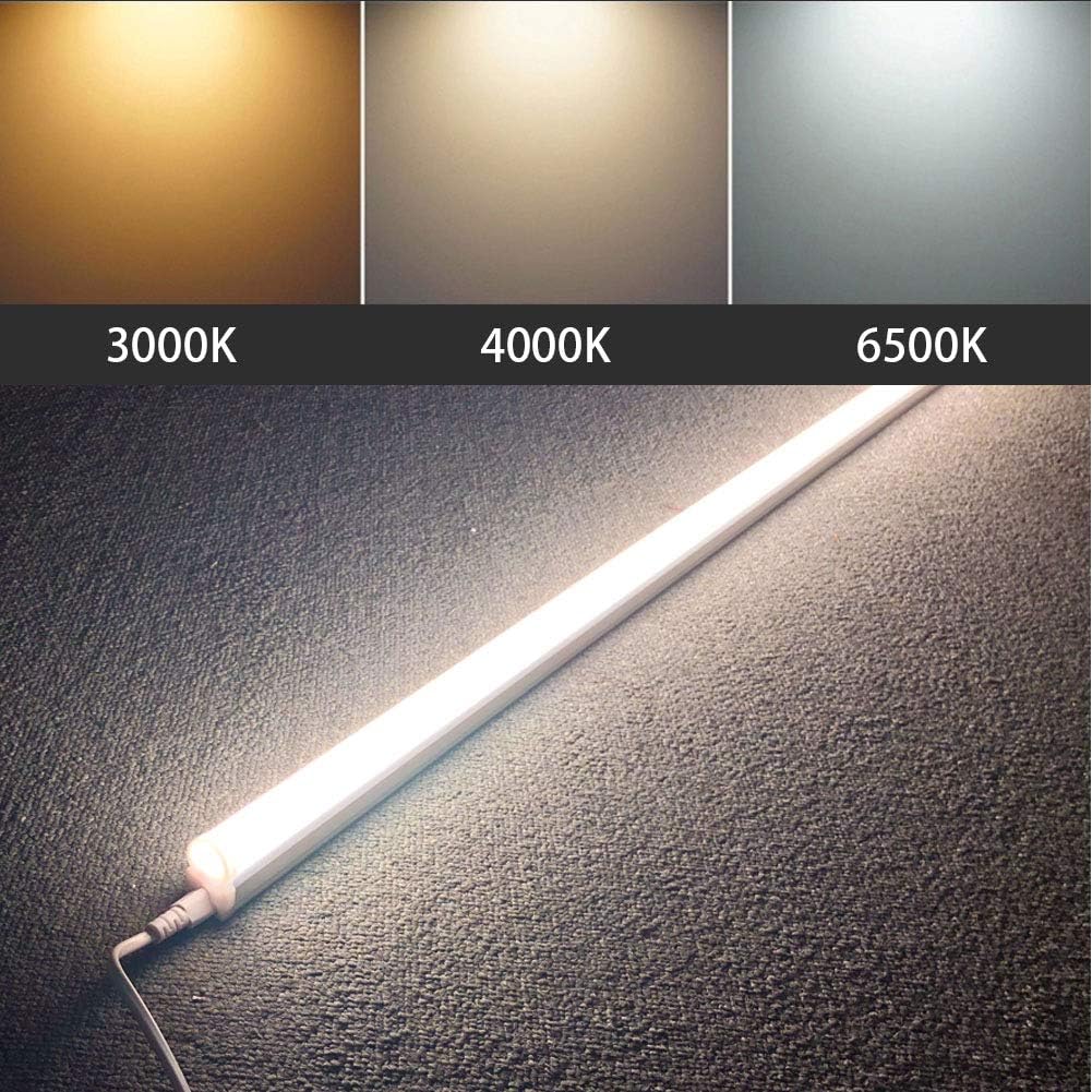 LED T5 Integrated Single Fixture, 4FT, 2200lm, 4000K, 20W, Utility Shop Light L55851