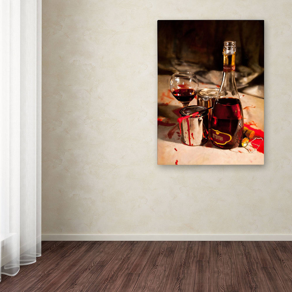 Red Label Wine Canvas Art N81914