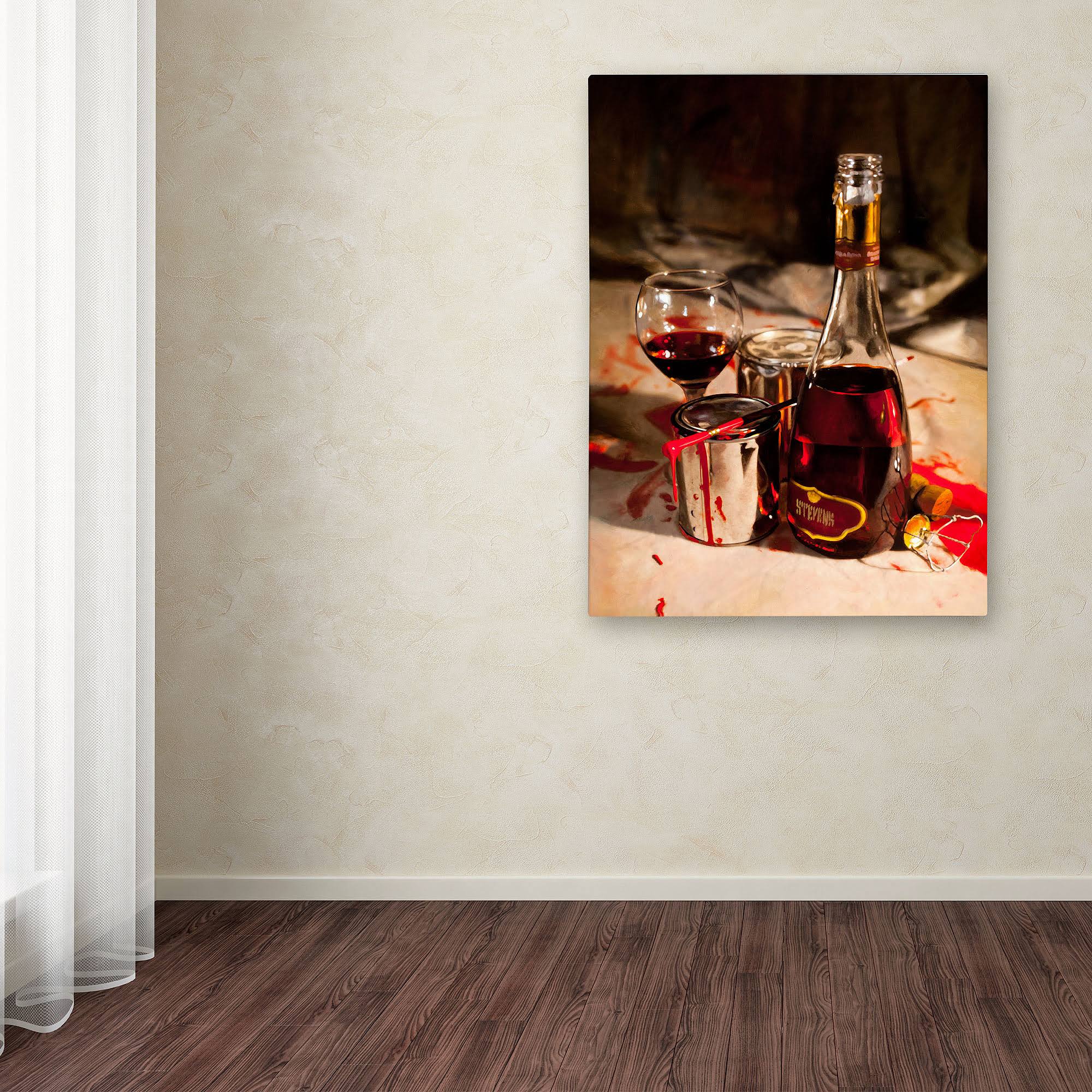 Red Label Wine Canvas Art N81914