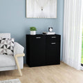 Sideboard Black Chipboard E218