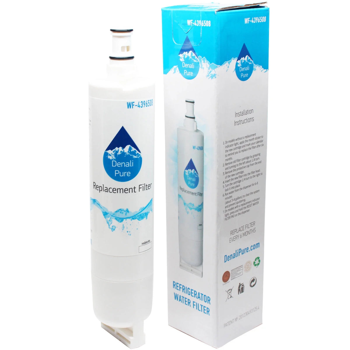 3-Pack Replacement Refrigerator Water Filter Cartridge K488381