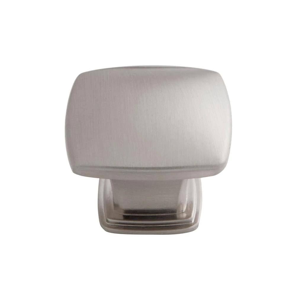 Satin Nickel Square Cabinet Knob (50-Pack) X175988