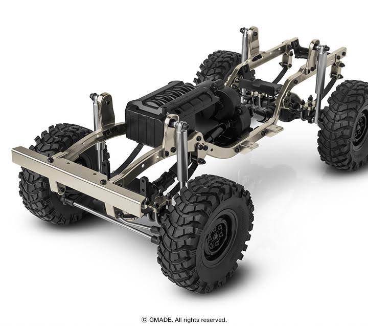 4WD 1/10 Scale Rock Crawler Kit N676