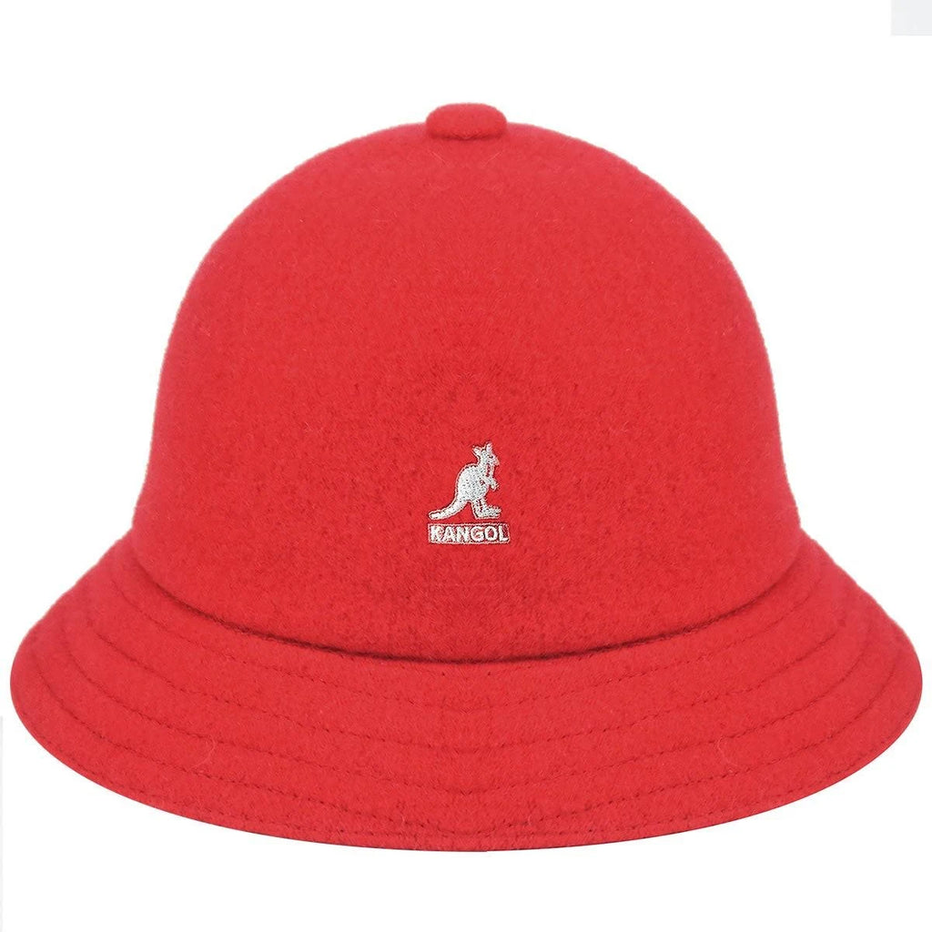 Red Wool Bucket Hat A43802
