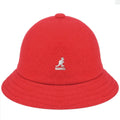 Red Wool Bucket Hat A43802
