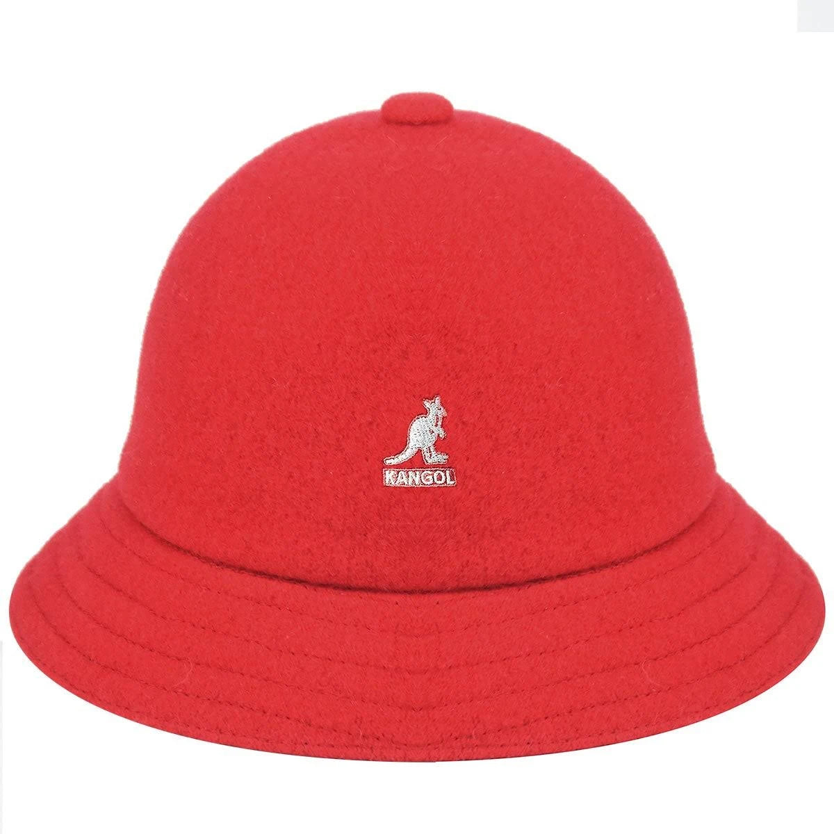 Red Wool Bucket Hat A43802