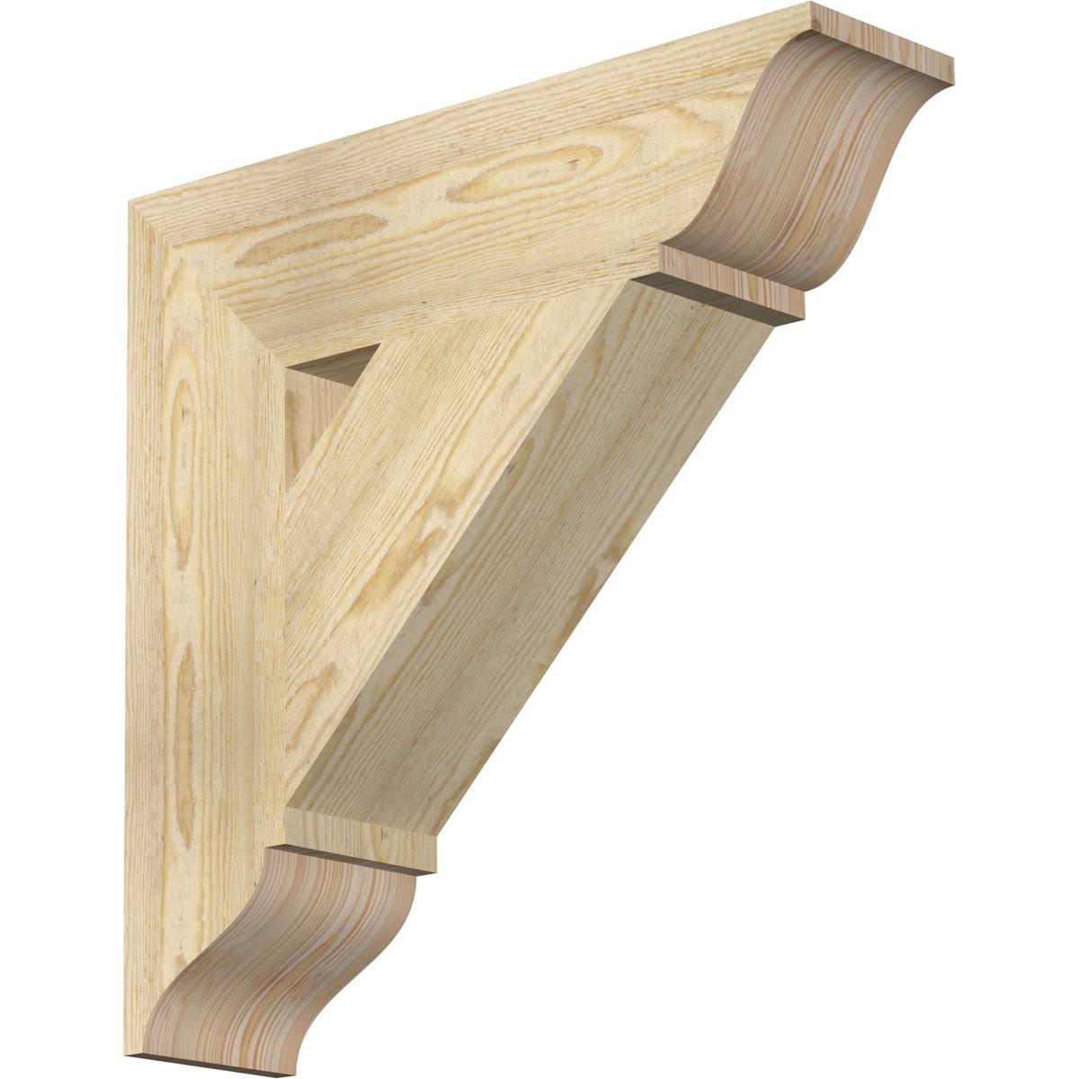 Douglas Fir Rough Sawn Bracket E891176