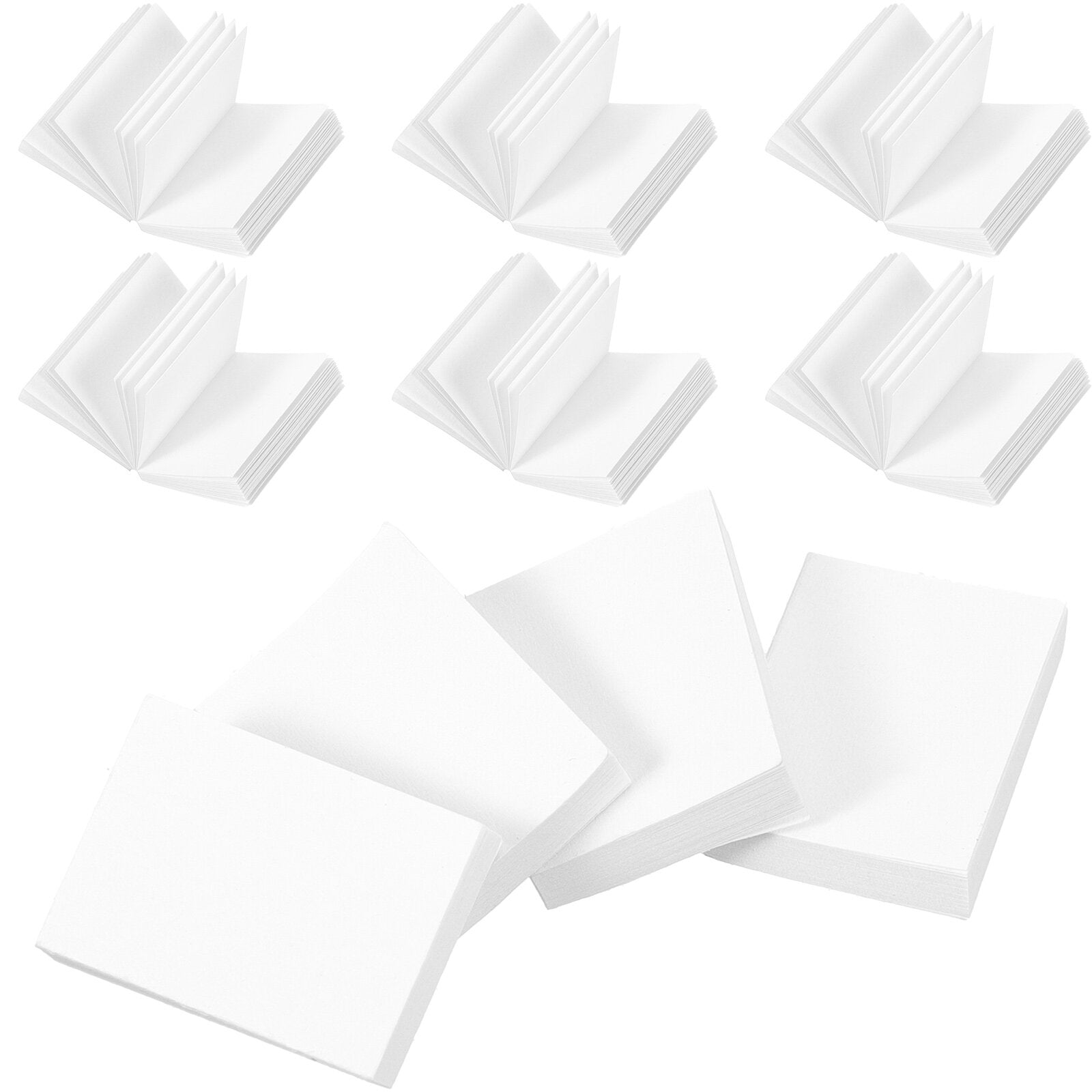 20pcs Doll House Mini Books Blank Paintable Mini Books Models H24336